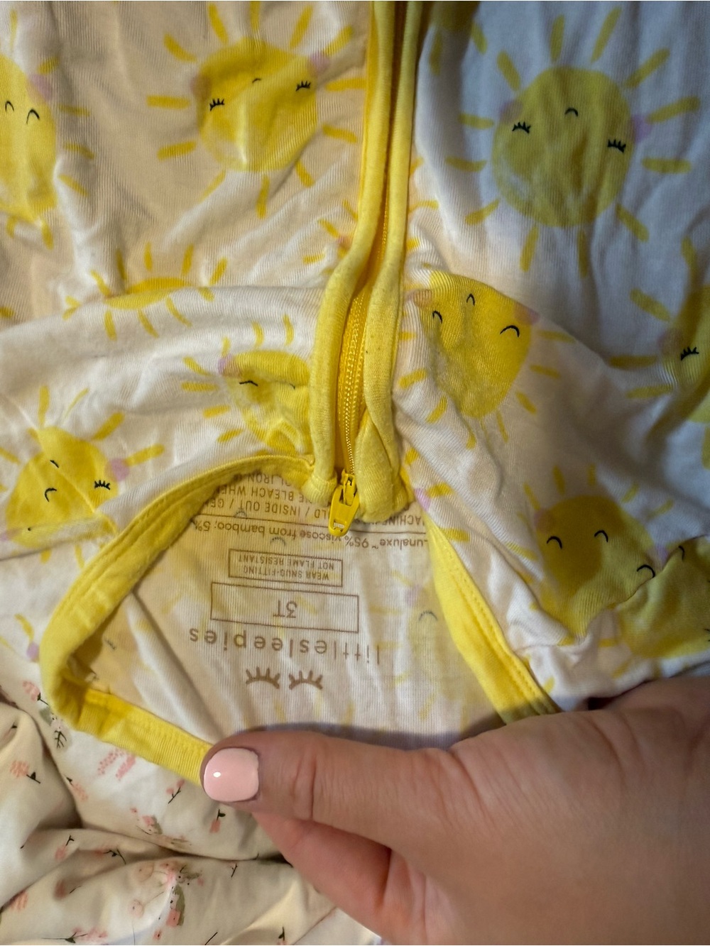3T sun bamboo little sleepies